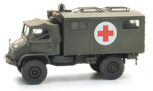 Artitec 1870225 - BRD/BE/FR Unimog 404s Krankenwagen