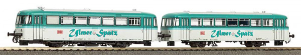 Piko 52150 - DB AG Dieseltriebwagen-Garnitur BR 798 + Steuerwagen "Ulmer Spatz" Ep. 5, DCC + Sound