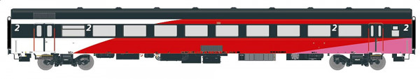 Exacttrain 11136 - NS ICRm Hispeed 1 (Amsterdam - Brussel) für den Hsl-Strecke eingesetzt Endwagen B