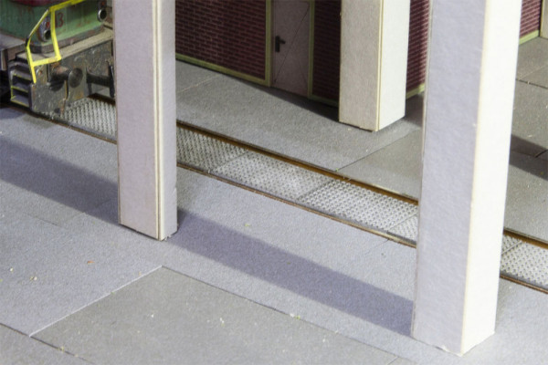 Joswood 40173 - Riffelblechplatten 20 Stück