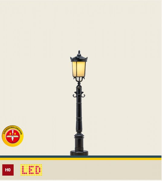 Brawa 84046 - H0 LED Gaslaterne, einzeln