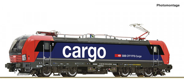 Roco 7510130 - SBB Ellok Reihe Vectron 193 053-6 blau/rot Ep. 6, SBB-Cargo, DCC + Sound