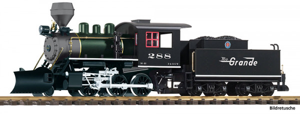 Piko 38270 - G-US Dampflok D&RGW Mogul 15 Years PAM R/C Batterie mit Sound