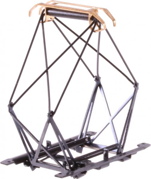Sommerfeldt 951 - Scherenstromabnehmer GG1 USA (Paar) brüniert mit Kupferschleifstück