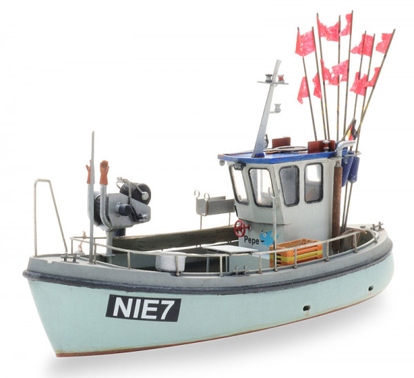 Artitec 50.153 - Kleiner Fischkutter Wasserlinie, Bausatz