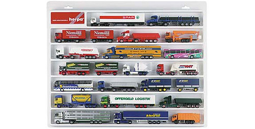 Herpa 029216 - LKW-Schaukasten weiss (57cm x 45cm x 3,5cm)