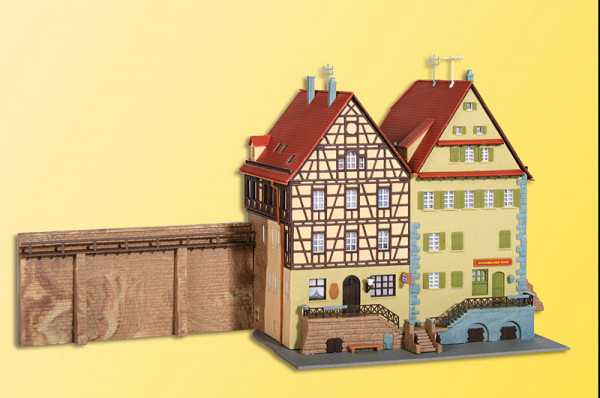 Kibri 37110 - Häuser auf der Mauer ´Schwäbisch Hall´