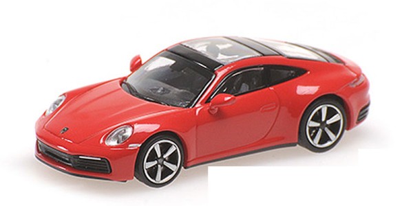 Porsche 911 (992) rot 2018