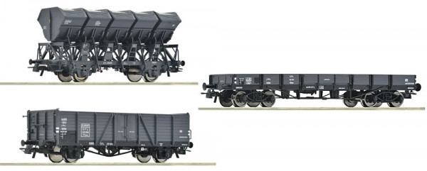 Roco 6600258 - CFL Set 3-teilig Güterzug Ep. 3