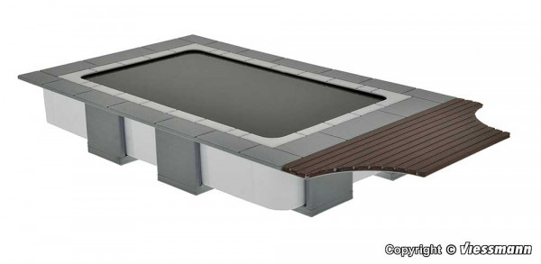 Viessmann 1240 - LCD Swimmingpool mit bewegter Wasserszene