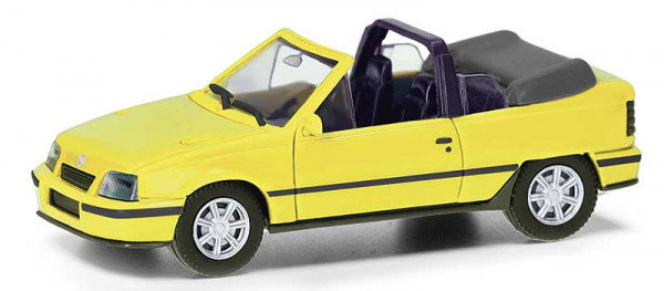 Herpa 421027 - Opel Kadett E Gsi Cabrio, Jamaicagelb