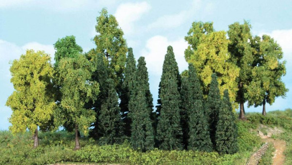 Heki 1958 - Mischwald, 22 Bäume + Tannen
