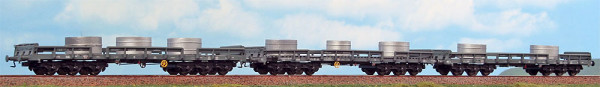 ACME 45131 - Set 3-teilig "Treno Italsider" Flachwagen Ep.4-5, beladen mit Coils, Set 2