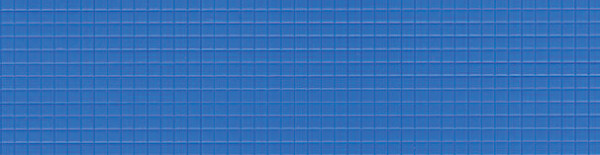Preiser 19619 - Wandfliesen Blau, 3 Platten 95 x 95 mm, Bausatz