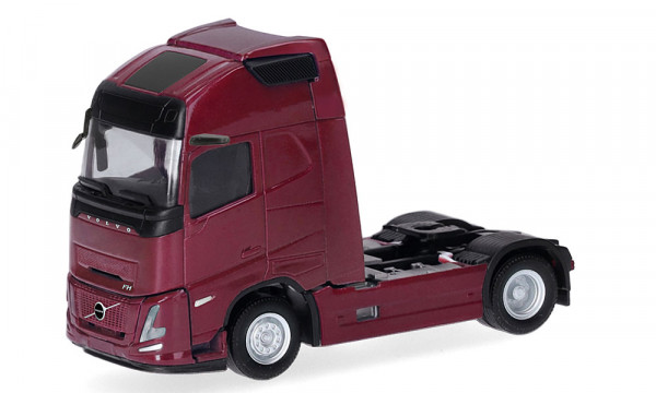 Herpa 320788-002 Volvo FH Aero Globetrotter XL Zugmaschine 2achs, purpurrot