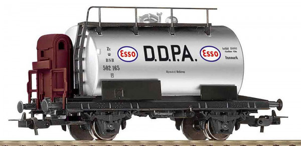 Piko 27715 - DSB Kesselwagen 2-achsig mit Bremserhaus Ep.3, "Esso"