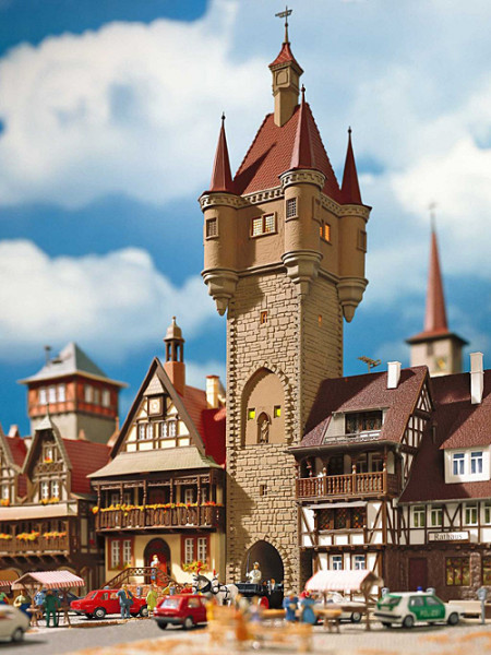 Vollmer 43900 - Stadtturm Rothenburg 90x90x365 mm Bausatz