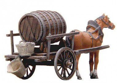 Artitec 387.288 - Bierwagen Fertigmodell aus Resin, lackiert