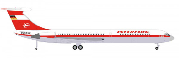 Herpa 571708-001 - Interflug Ilyushin IL-62M