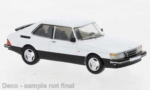 PCX870648 - Saab 900 Turbo weiss, 1986,