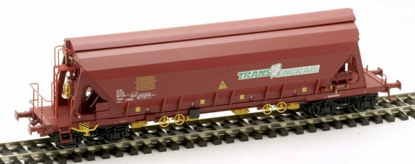 Albert Modell 065329 - SNCF Schüttgutwagen FW Tanpps rotbraun Ep.6 “Trans Engrais”