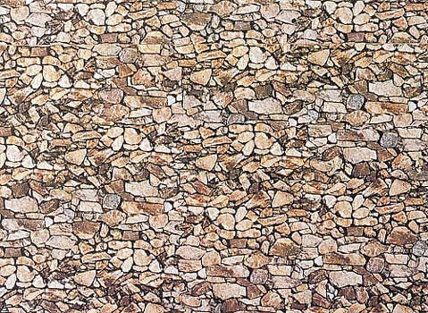 Faller 222562 - Mauerplatte Naturstein 25 x 12,5 cm N