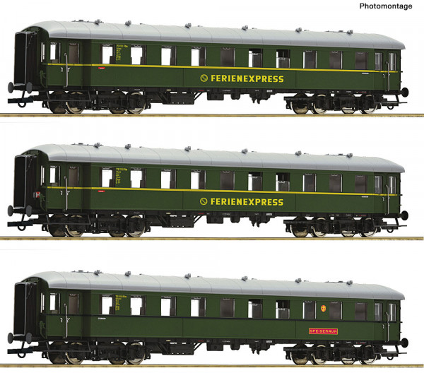 Roco 6200235 - DB 3er Set Ferienexpress DB E3