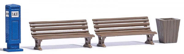 Busch 7764 - M-Set: Taxisäule DDR