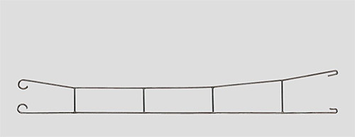 Märklin 70143 - Fahrdraht Übergangsstück Länge 142,0 mm 3 Stück