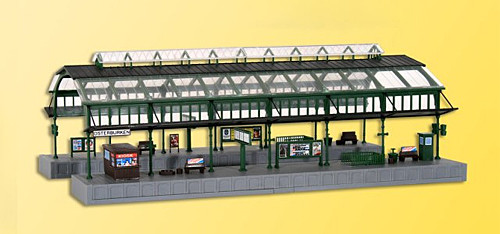 Kibri 37760 - Bahnsteighalle gläsern