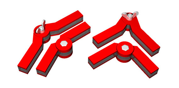 Proses PPR-SS-04 - Snap & Glue Frei einstellbarer Winkelmagnet 90° - 180°