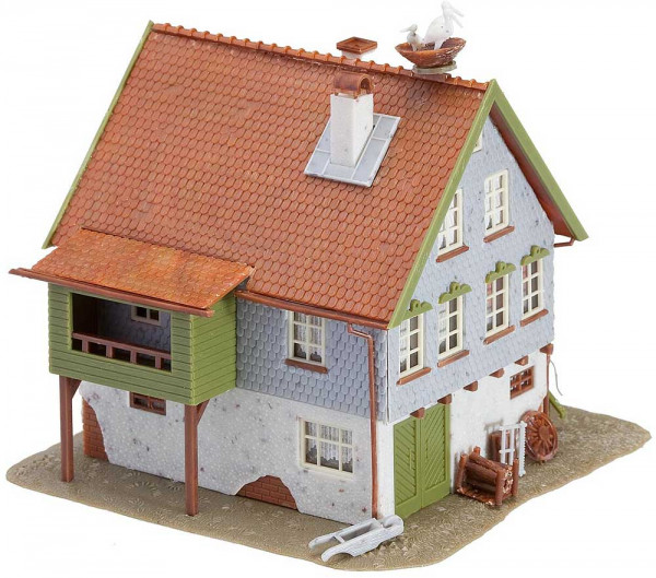 Faller 130280 - Haus mit Storchennest