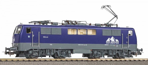 Piko 71315 - Rail Bavaria Ellok BR 111 blau Ep.6, DCC + Sound