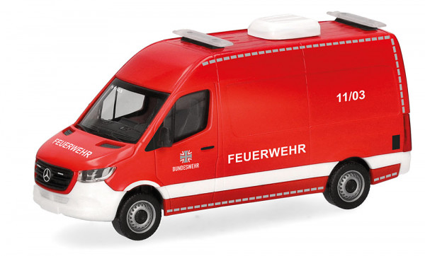 Herpa 700887 - MB Sprinter 18 Kasten HD BW/F