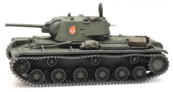 Artitec 6870333 - USSR KV-1 Fertigmodell aus Resin, lackiert