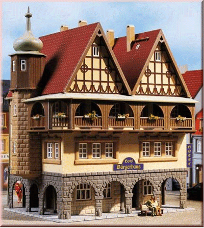 Auhagen 12348 - Hotel Bürgerhaus