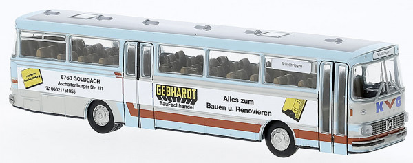 Brekina 56110 - Setra S 140 ES 1980, KVG - Gebhardt Baufachhandel,