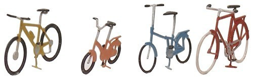 Artitec 312.006 - Fahrräder MODERN Fertigmodell aus Ätzteilen, lackiert