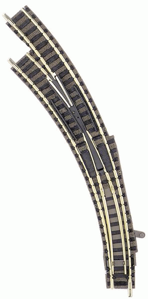 Fleischmann 9174 - Bogenweiche für Handbetrieb links "denkend"