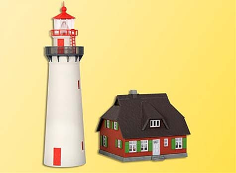Kibri 39153 - Leuchtturm "Hiddensee" 7,6x20,6x22,5 cm Stecksystem