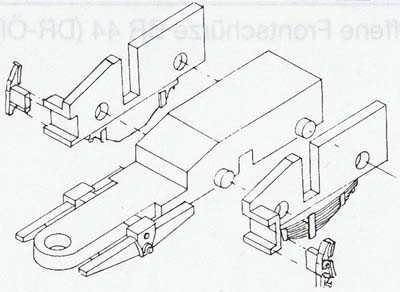 Weinert 8562 - Schleppachse BR 03, WM