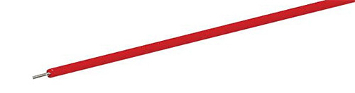 Roco 10632 - 1-pol. Kabel Leiterquerschnitt 0,7 mm² Länge 10 m rot