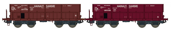 LSModels 32086 - SNCB Set Erzwagen Fal+Fal 2-teilig Ep.4, "HAINAUT SAMBRE"