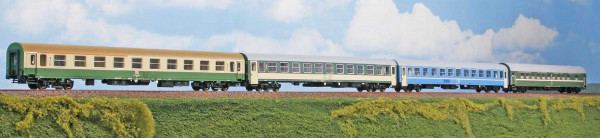 ACME 55322 - DR/PKP/DB Set 4-teilig Reisezugwagen Nord West Express 236/237 Ep. 5