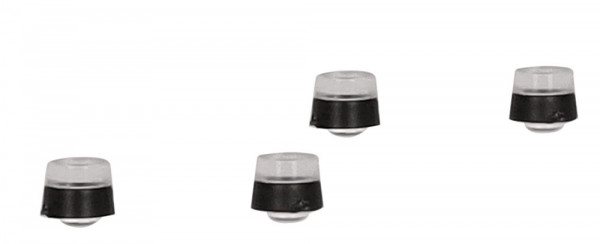 Herpa 054423 - Zubehör Signallichter flach, transparent (20 Stück)