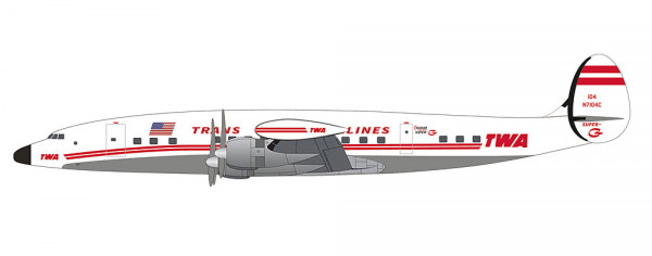 Herpa 614467 - TWA Trans World Airlines Lockheed L-1049G Super Constellation