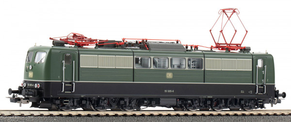 Piko 21704 - DB Ellok BR 151 grün Ep. 4, Scherenstromabnehmer