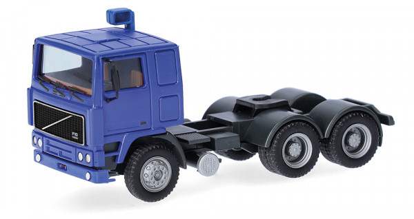 Herpa 318082 - Volvo F10 Flachdach Zugmaschine 3-achs, ultramarinblau