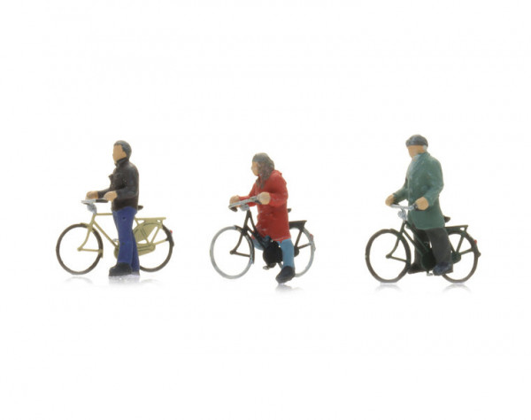 Artitec 5160038 - Radfahrer an der Ampel (3x)