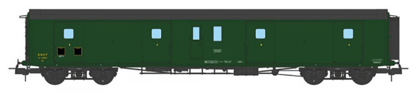 REE VB-362 - PLM Gepäckwagen grün 306 Ep.3, LED-Schlußlicht